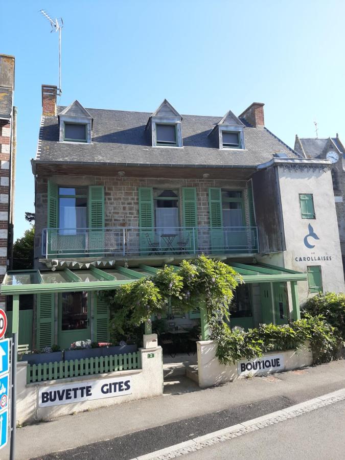 Les Madeleines Carolles Exterior foto