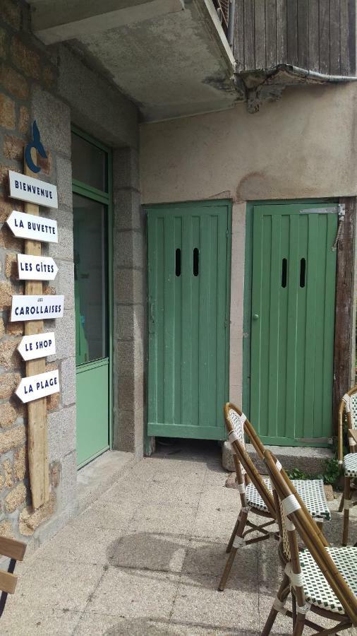 Les Madeleines Carolles Exterior foto